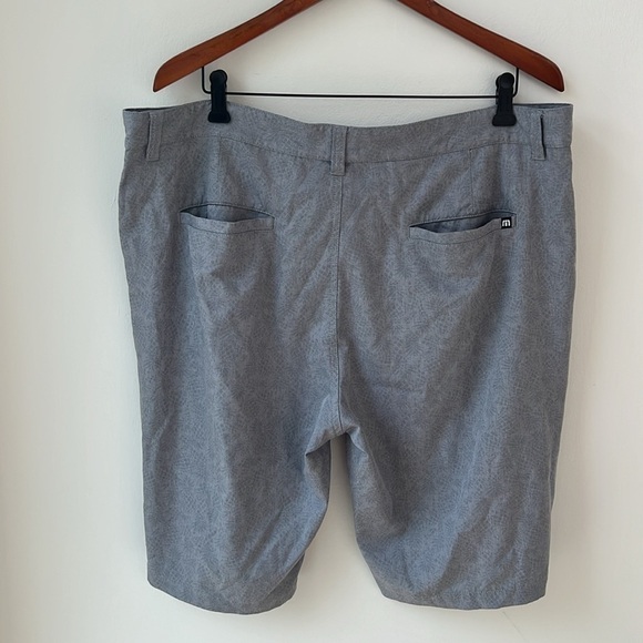 Travis Mathew Men's Turtle Bay Shorts 40 Heather Sleet 1MU346 - Picture 4 of 10